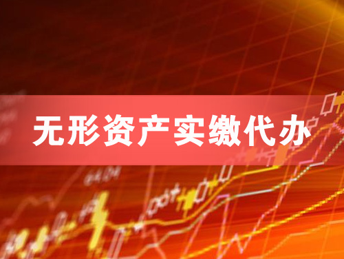 广元无形资产实缴资本代办